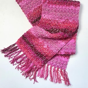 Crochet Scarf Easy Beginner Pattern PDF