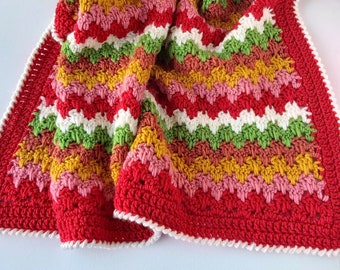 Häkelanleitung für Kinderbett Granma Spike Stitch