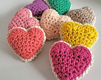 Crochet Hearts PDF - Stuffed Plush Crochet Heart Pattern
