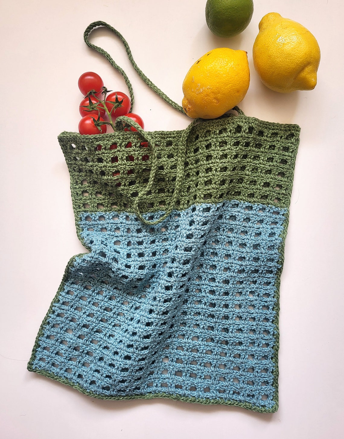 Crochet Market Bag - PDF Pattern - Easy Beginner - Etsy
