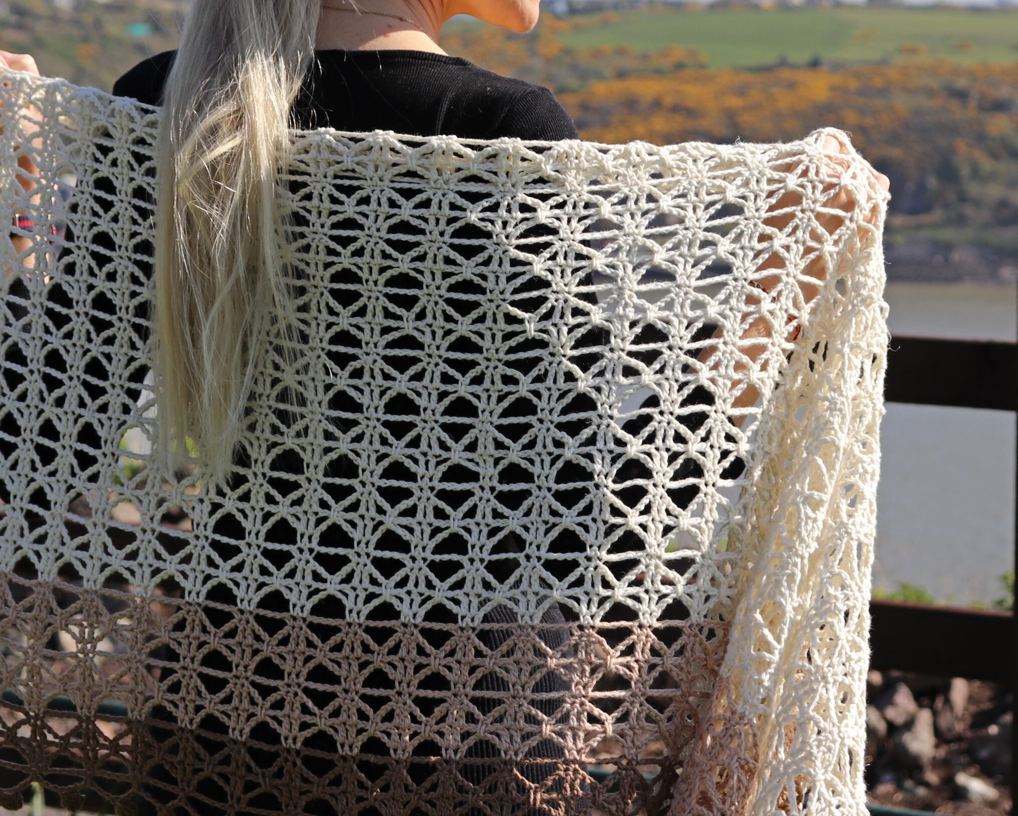 Crochet Delicate Lace Shawl Wrap PDF Pattern - Etsy