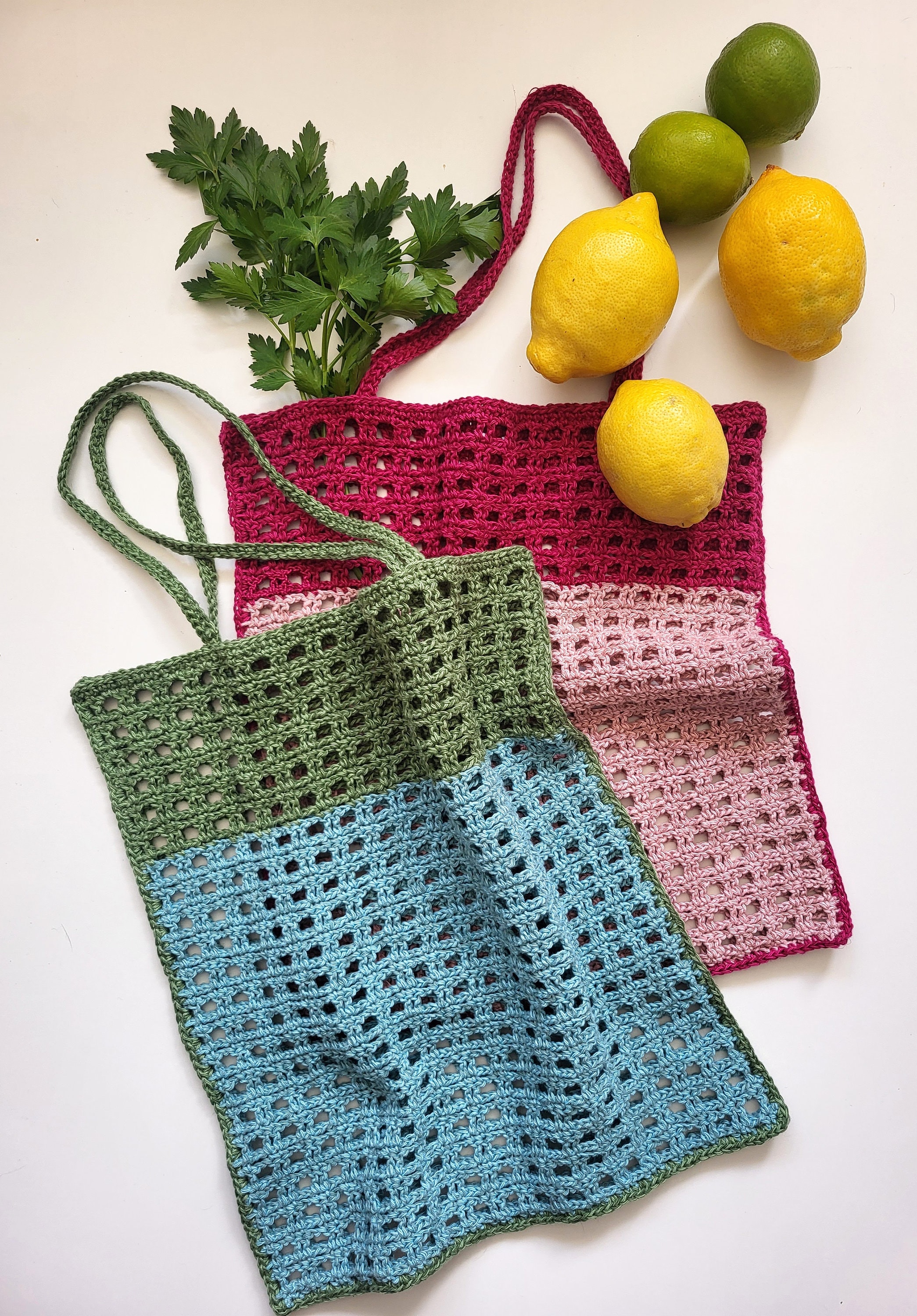 Crochet Market Bag - PDF Pattern - Easy Beginner - Etsy