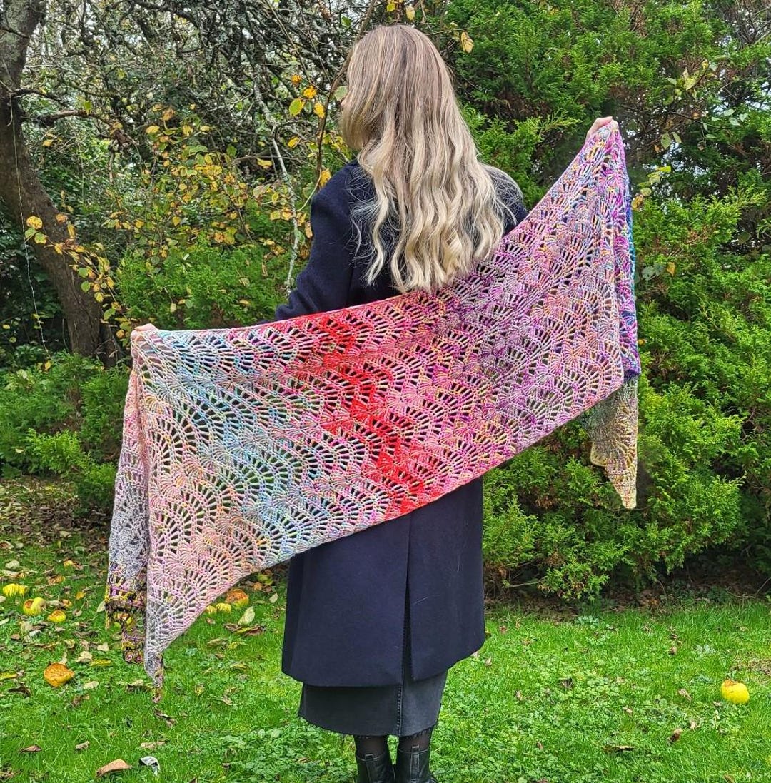 Claddagh Shawl - Crochet Advent Calendar Pattern PDF - Etsy