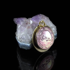 The 2nd Pentacle of the Moon - A Talisman For Serenity, for Weathering Sea and Storm