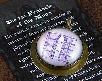 The 1st Pentacle of the Moon - A Talisman For Opening Gateways