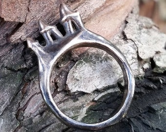 Scavenger -- Tooth Ring in Bronze or Silver