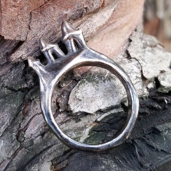 Scavenger -- Tooth Ring in Bronze or Silver