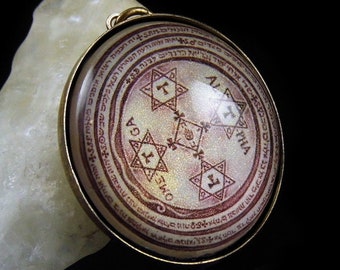 The Magic Circle of Solomon - Divine Protective Talisman