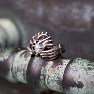 Claddagh Ring -- Traditional Celtic Pledge Ring in Bronze or Silver