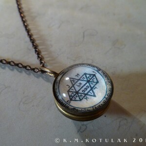 The 5th Pentacle of Jupiter A Talisman for Visions Brass - Etsy