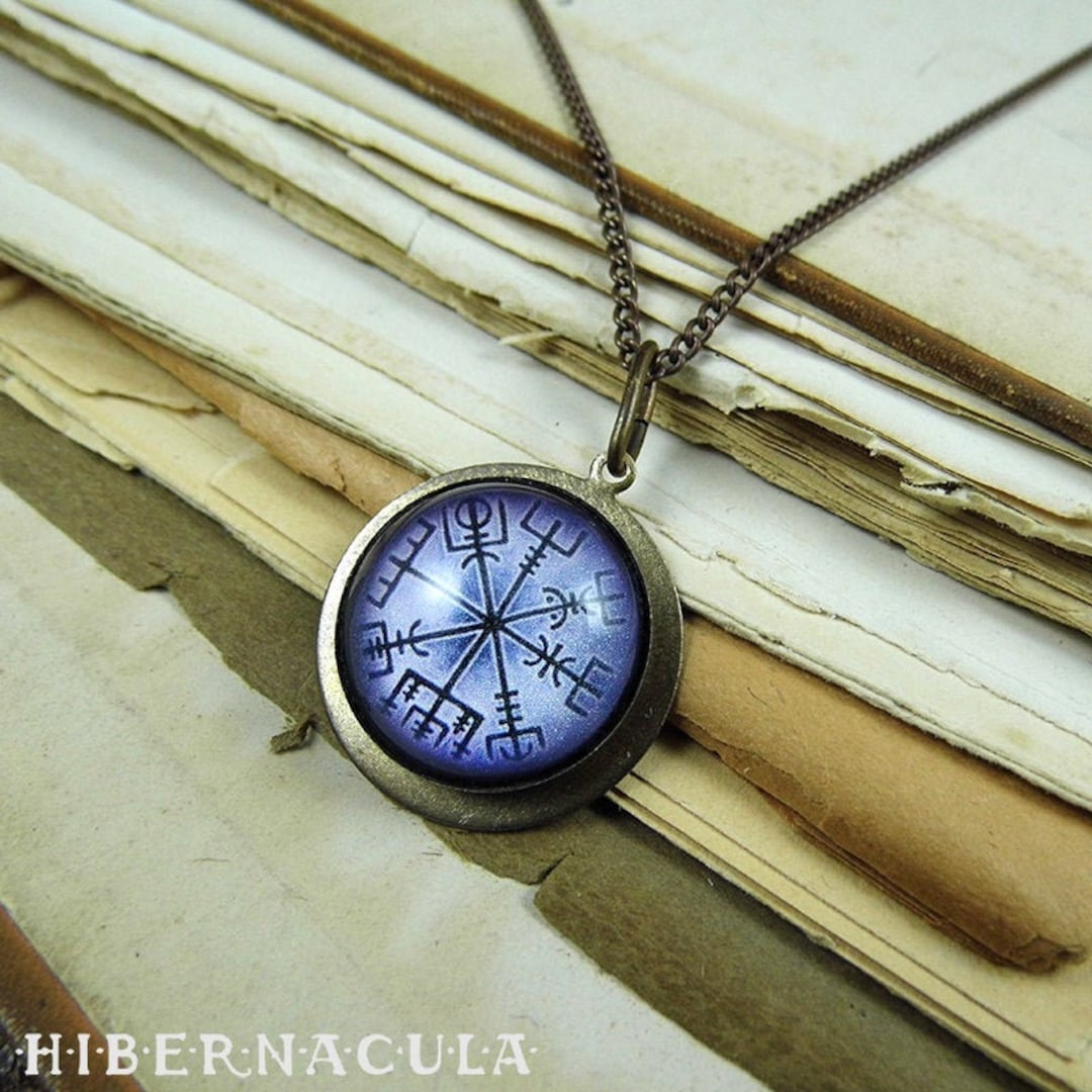 Vegvísir, vegvisir icelandic talisman - TOTE BAG