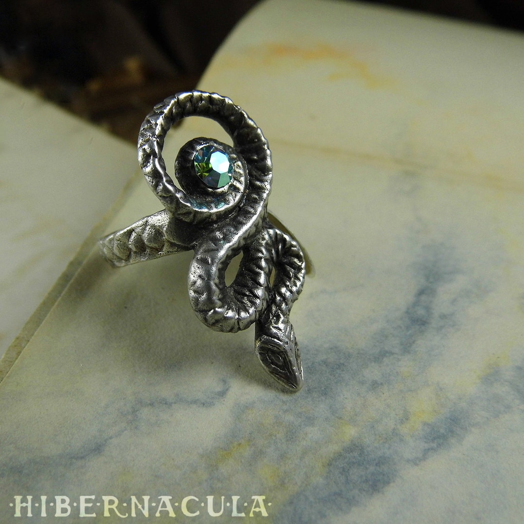Sacred Serpent Ring - Etsy