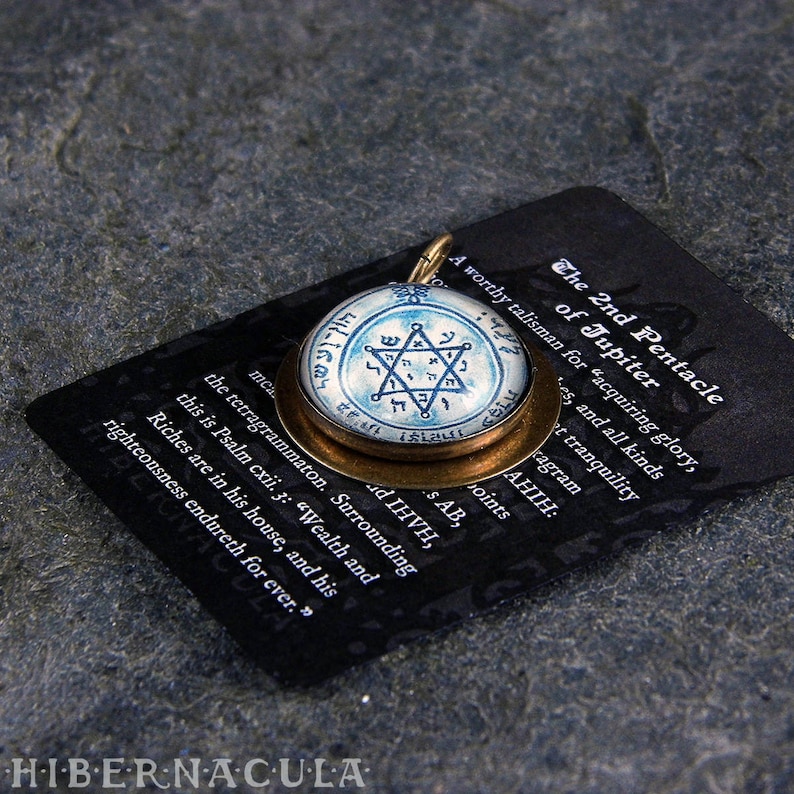 The 2nd Pentacle of Jupiter A Talisman for Success and Award image 2