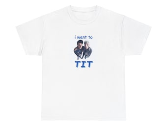 Koszulka unisex Dan and Phil TERRIBLE INFLUENCE TOUR - zabawny mem Tumblr - gadżety z trasy Dan and Phil YouTube - koszulka na prezent