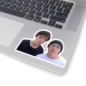 Skins UK Sid and Tony Sticker - Decor - Gift - Laptop Water Bottle Phone Sticker - TV Show - Sid Jenkins Tony Stonem Nicholas Hoult