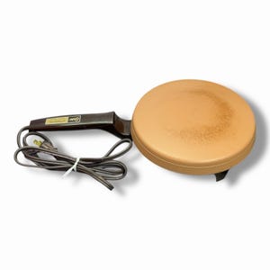 Vintage Oster Model 742-03A Creperie Controlled Heat Crepe Maker Tested Working