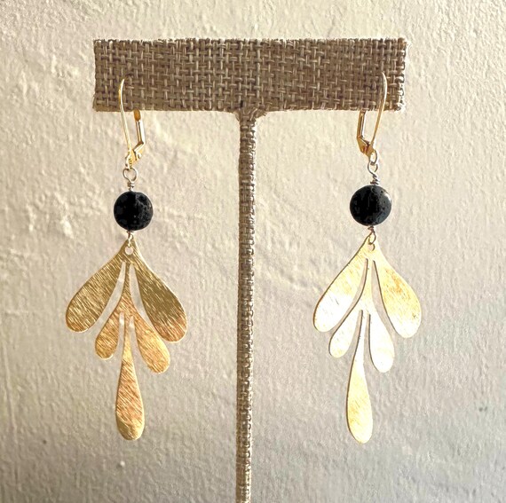 Leaf Dangle Earrings