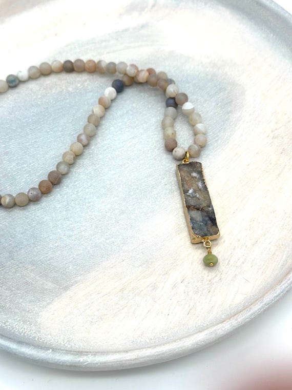 Druzy Agate Necklace