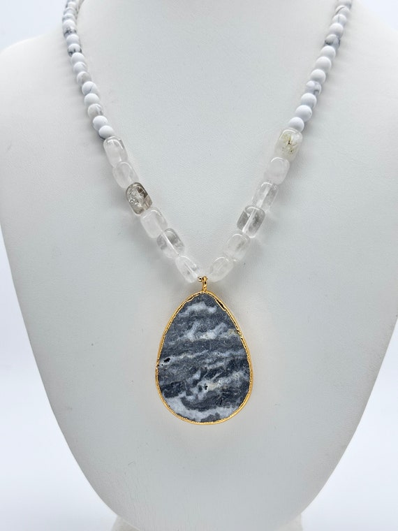 Zebra Jasper Necklace