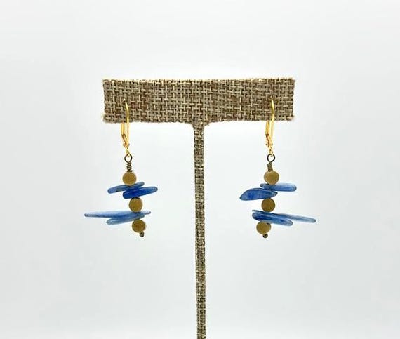 Kyanite Stick Earrings