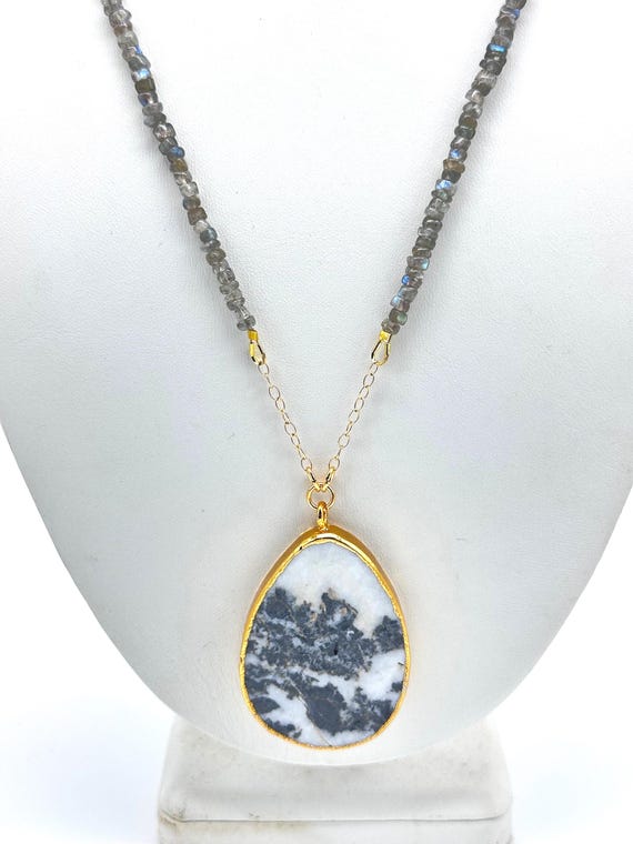 Zebra Jasper Necklace