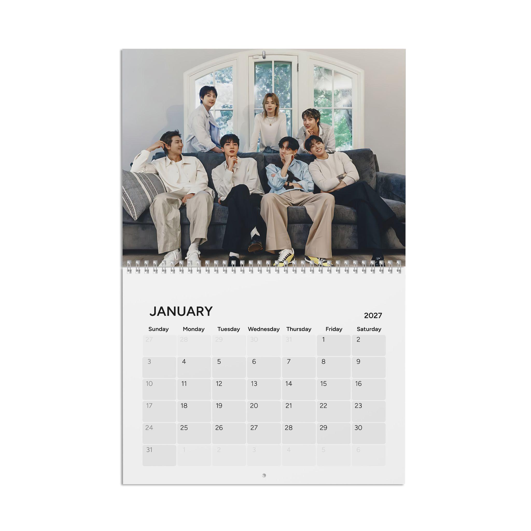 Jungkook Wall Calendar - Etsy