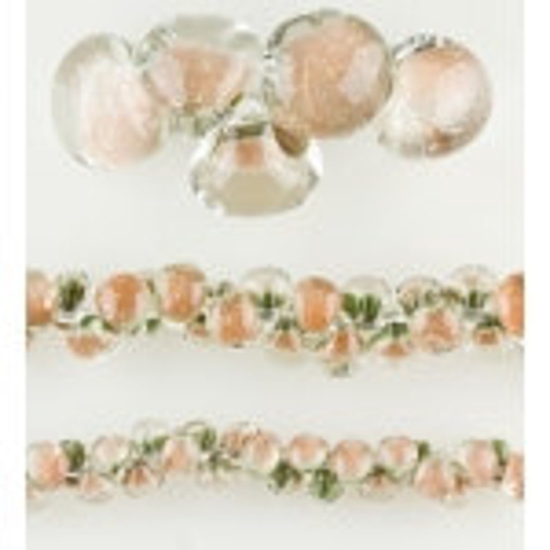 22249 5 Jumbo Teardrop Handmade Lampwork Beads 17 mm