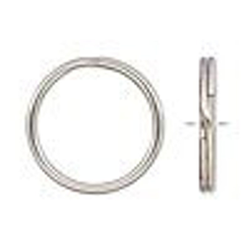 10 Stainless Steel Split Rings, 20mm Round Etsy UK