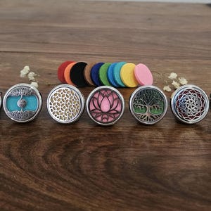 Essential Oil Diffuser/ Car Air Freshner, stainless steel air vent diffuser