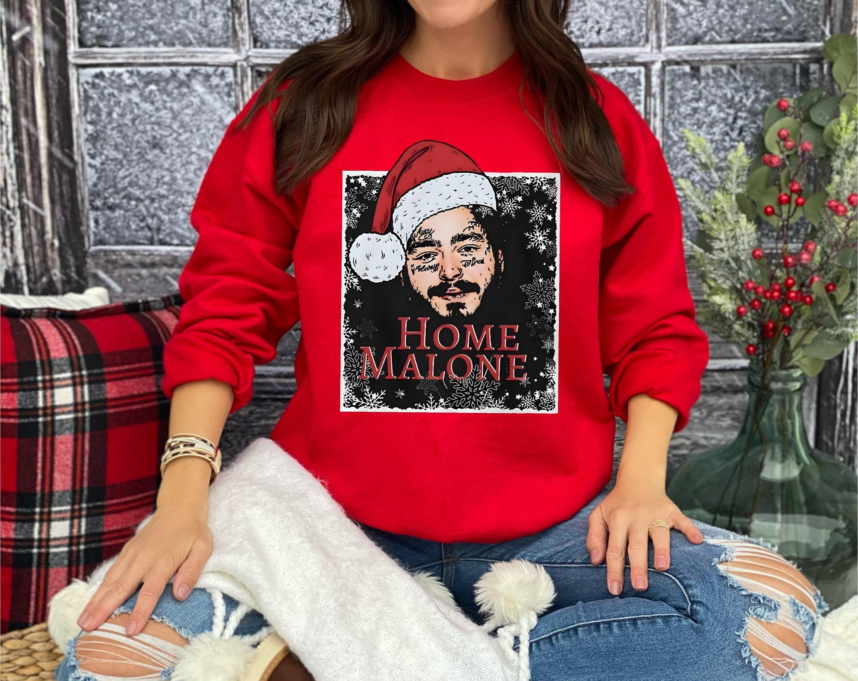 home malone christmas sweater