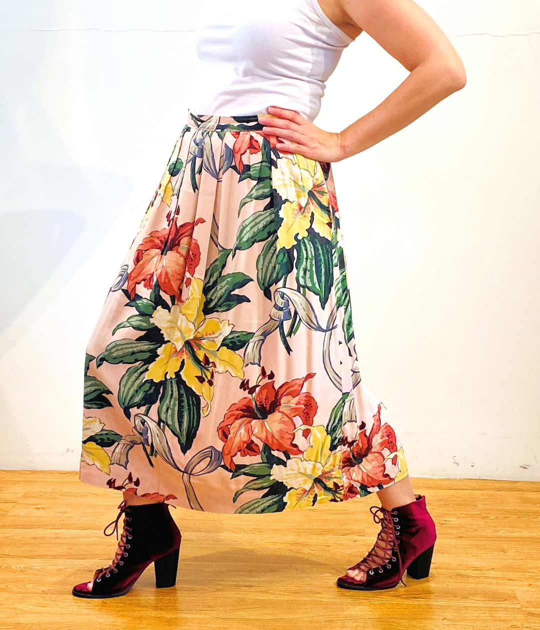 【 Swimcity 】Lily basic skirt Guizio x Wildflower Water Lily Skirt