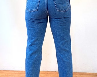 90s Rustler Blue Jeans 29 X 29 M, Vintage Cotton Denim Curvy