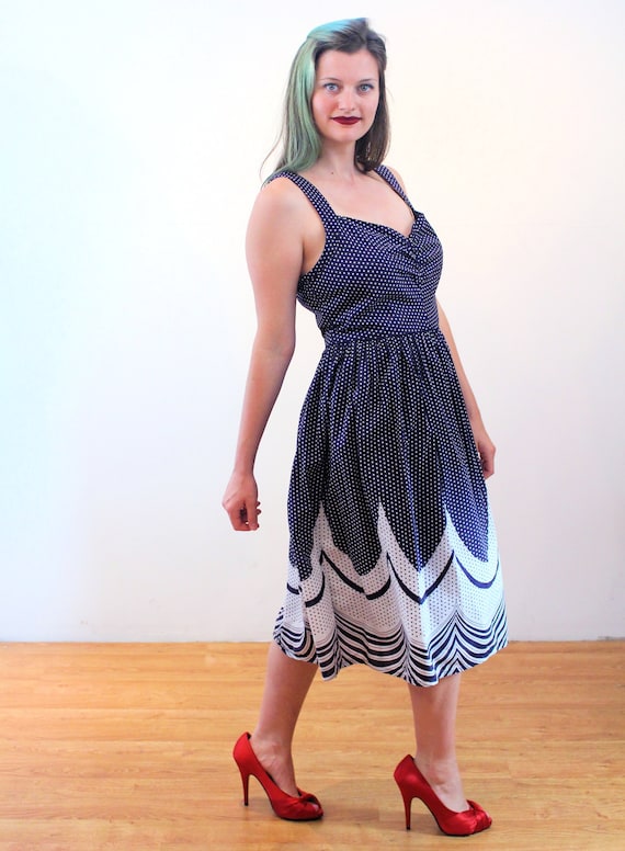 Navy and white clearance sundress