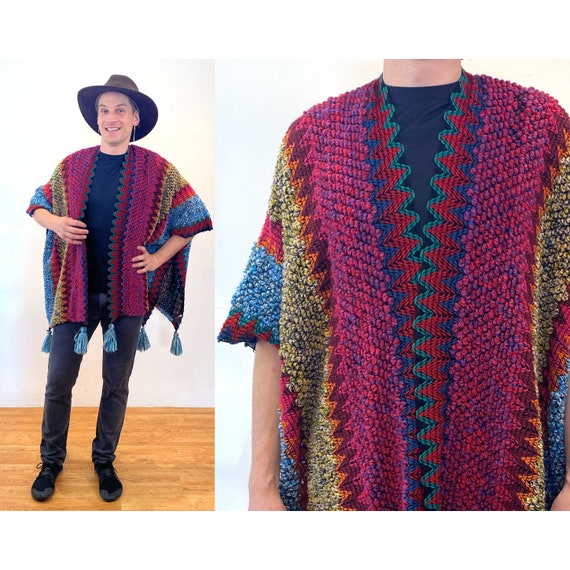 Fuzzy poncho blanket sale
