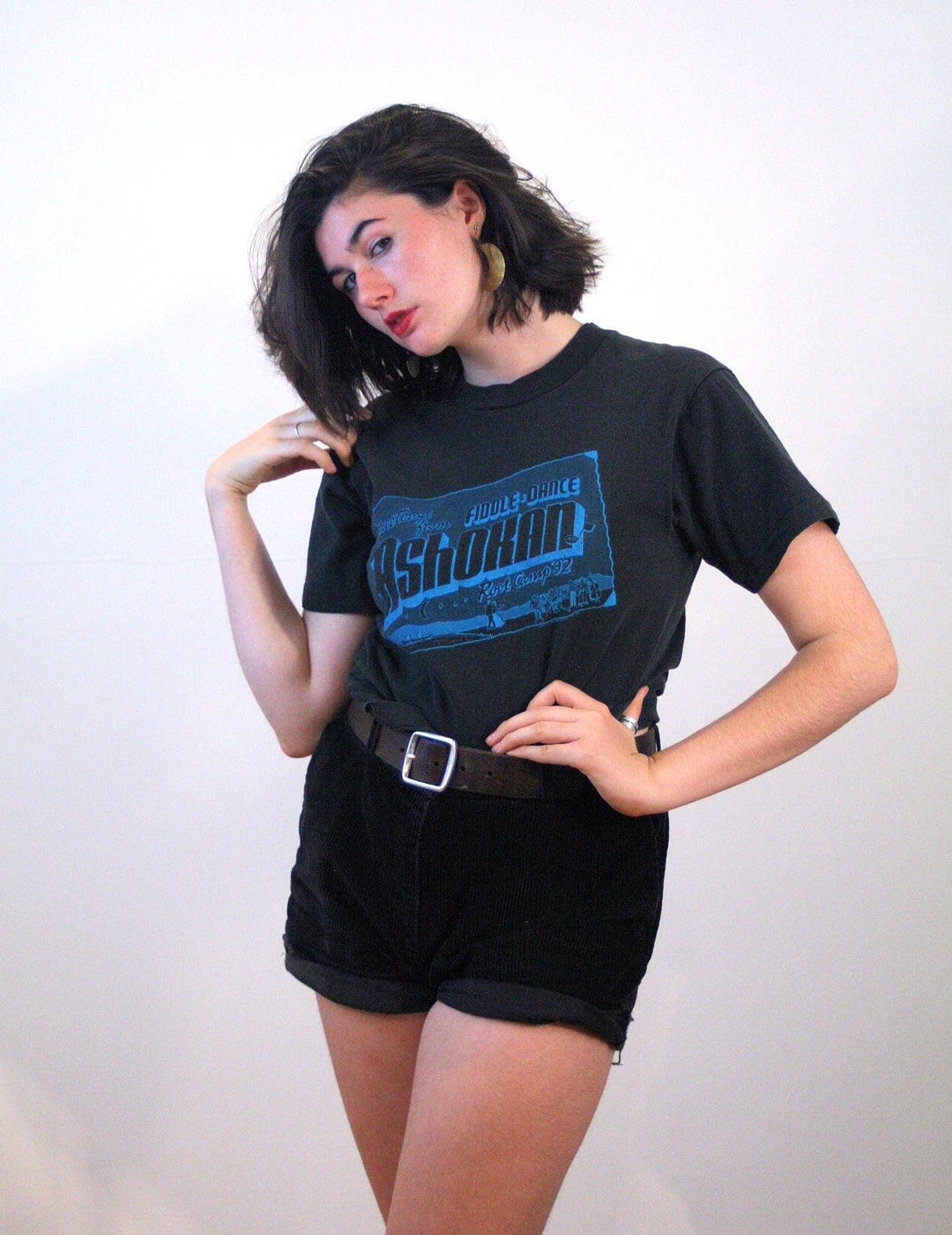 90s Ashokan Music Camp Tshirt M Vintage 1992 Bluegrass Roots Etsy