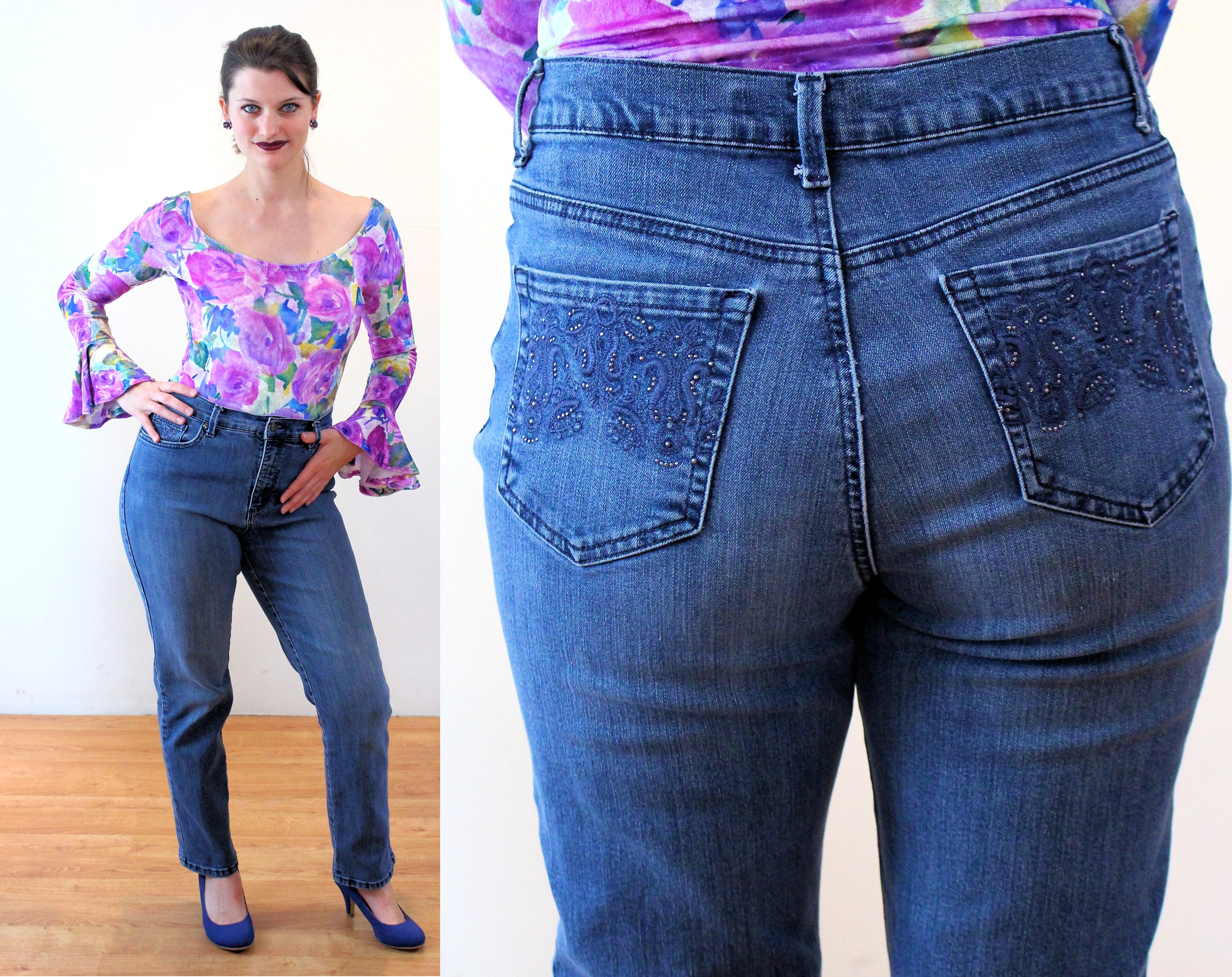 90s Gloria Vanderbilt Jeans 10 Short 