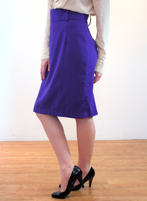 Jupe clearance crayon violette