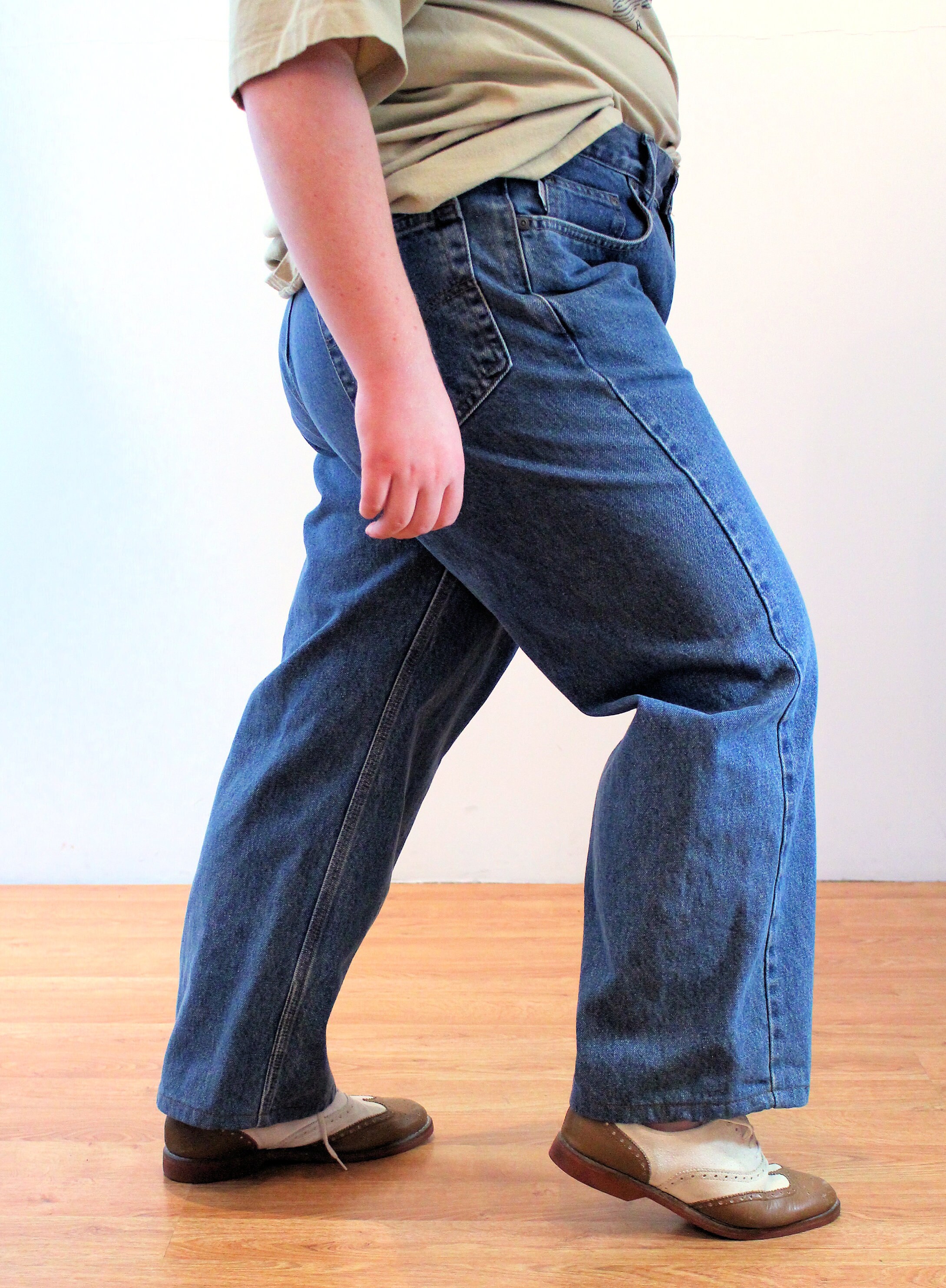 Vintage 1990s Carhartt Denim Jeans Size 37 X 32 / Light Wash