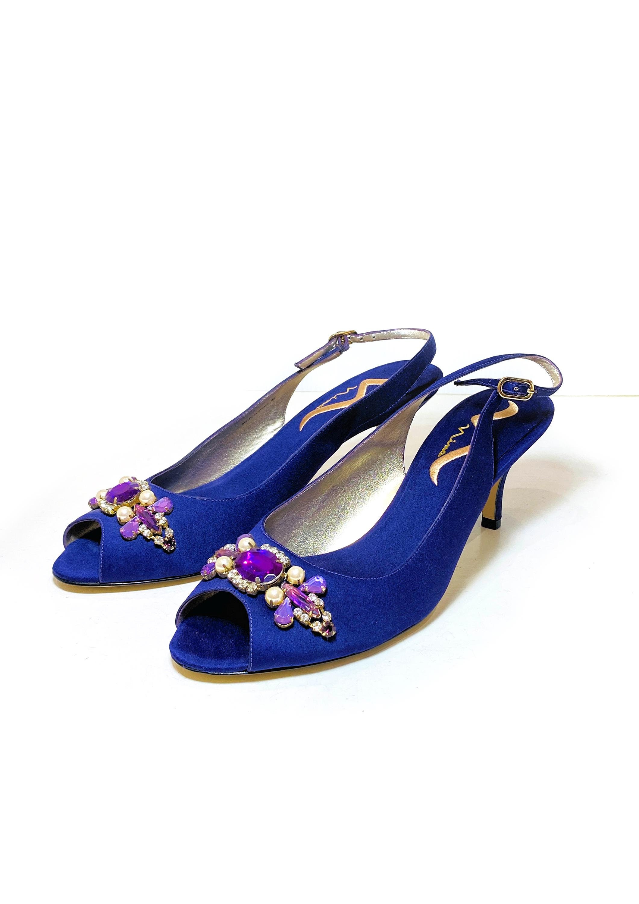 Purple Pearl Heels