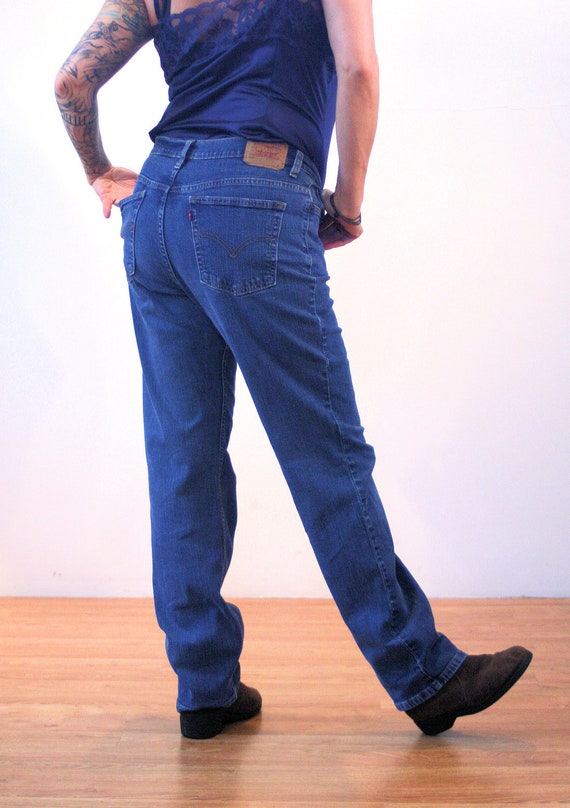 505 Blue Jeans Size 12 Vintage Low Rise 