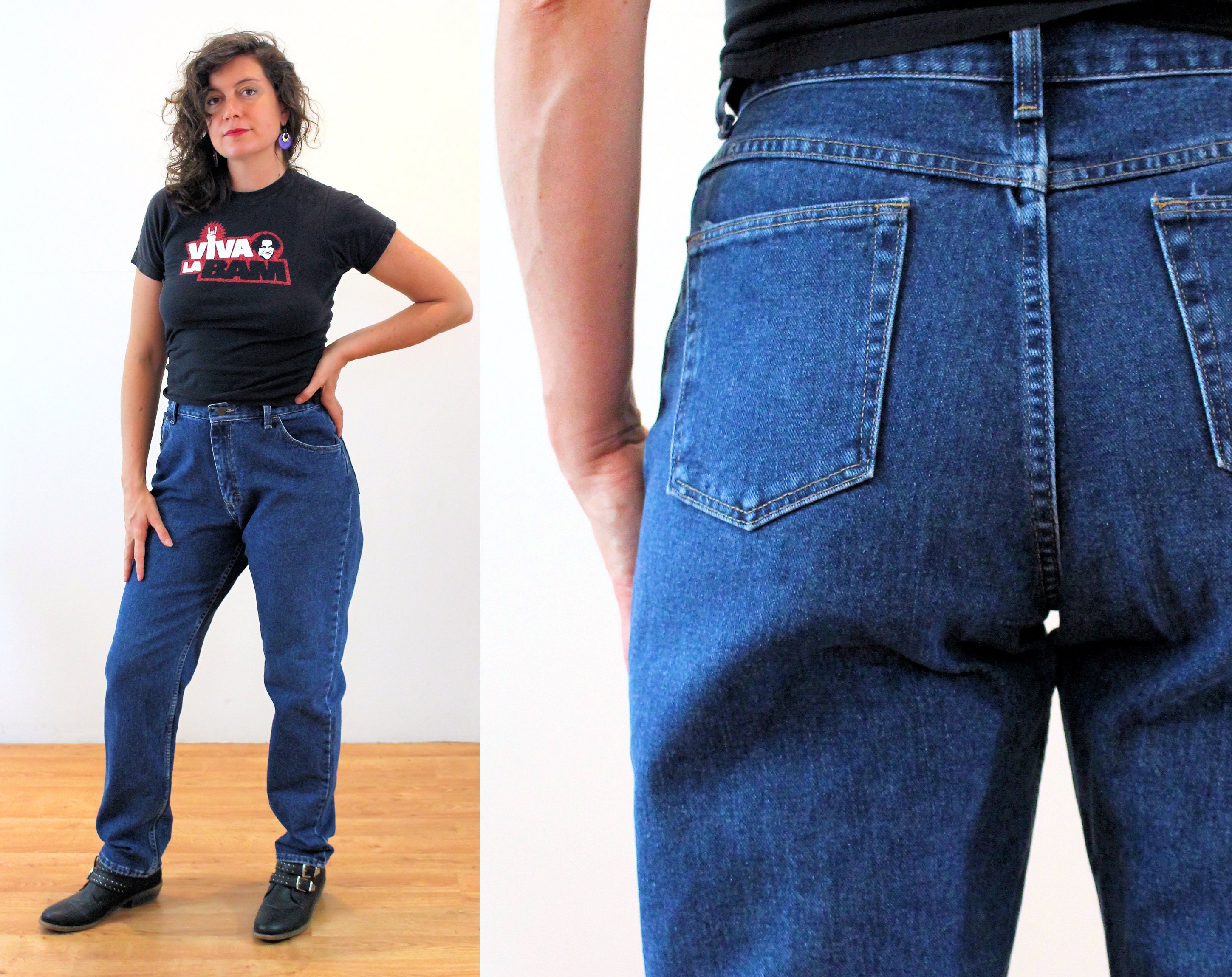 80s Wrangler Jeans 32 X 31 Vintage Relaxed Fit Women's - Etsy Canada