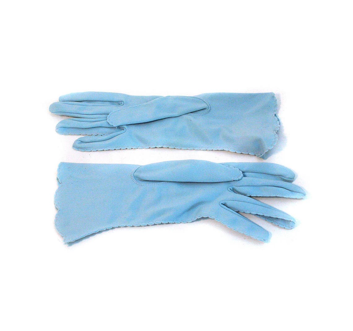 50s Kayser Gloves M Baby Blue Gloves Formal Gloves NOS Etsy