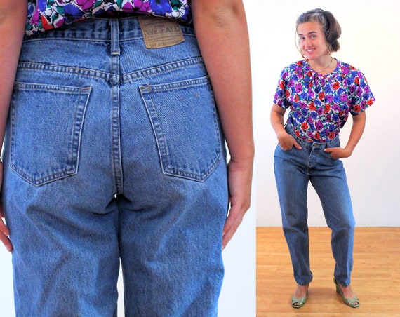 90s Mom Jeans 30 X 30 Vintage forever Wearall - Etsy