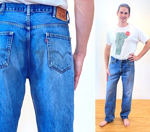 Levi's extra long jeans sale