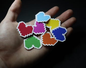 Undertale/Deltarune SOUL Sticker Set