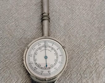 Instrumento antigo para medição de mapas, opímetro da Hamilton Clock.