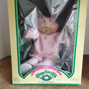 Vintage 1985 Cabbage Patch Kid - Regina Rita - In Box with Birth Certificate
