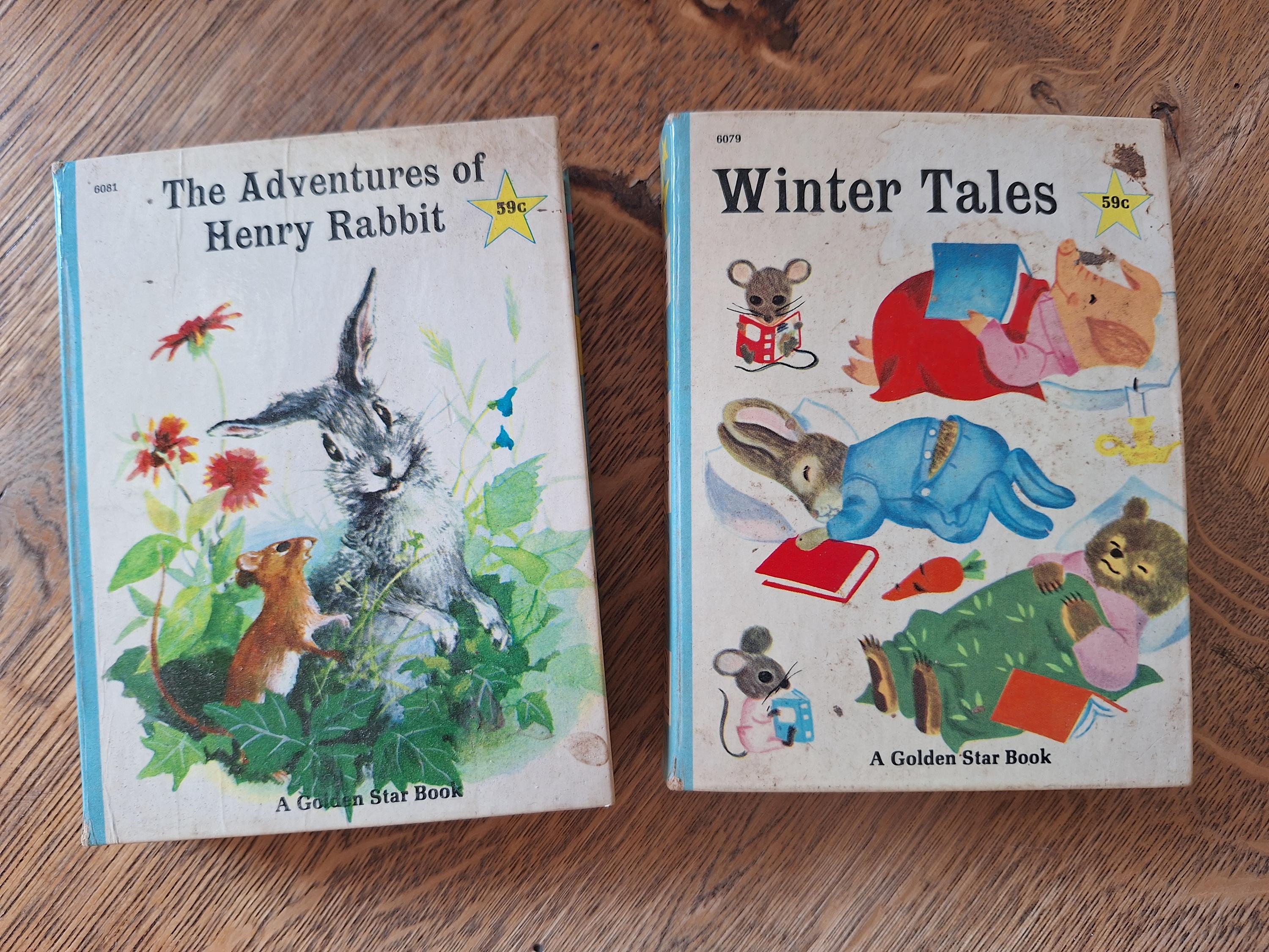 ヴィンテージの子供向け絵本セット：1950年代～60年代のコレクターズ