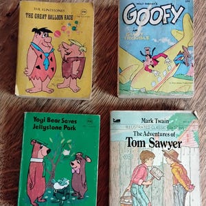 Collection of 4 little children&#39;s books.  Size is 5&quot; x4&quot; and smaller.