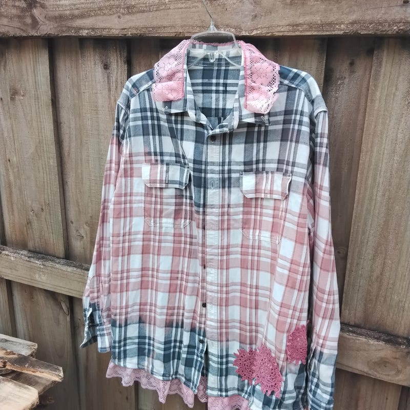 Upcycled Flannel Shirts - Etsy